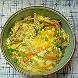 ☆きのこ人参柚子玉子とじ丼☆